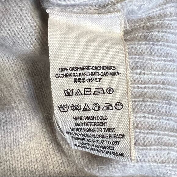 Free People Women’s Sz XS Gray Cashmere Liquid Sugar Henley Sweater - Picture 13 of 13